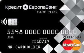 Дебетовая карта CARD PLUS от Кредит Европа Банка