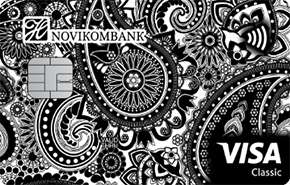 Карта Visa Classic от Новиномбанка