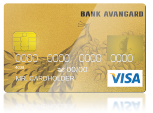 Visa Gold от банка Авангард