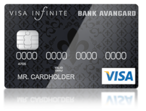 Visa Infinite от банка Авангард