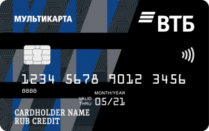 Кредитная «Мультикарта» ВТБ24
